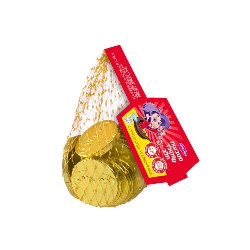 מטבעות שוקולד חלב כרמית -36 גרם