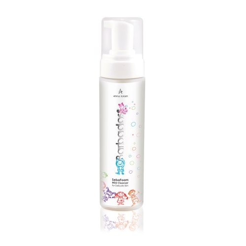 קצף ניקוי עדין 200 מ"ל Anna Lotan- SebaFoam Mild Cleanser