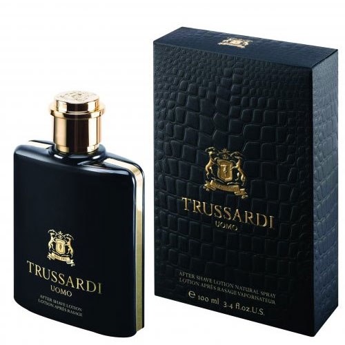 בושם לגבר Trussardi Uomo עם הקדשה אישית / תמונה