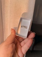 טבעת מלבן חותם חריטה- כסף/ ציפוי זהב
