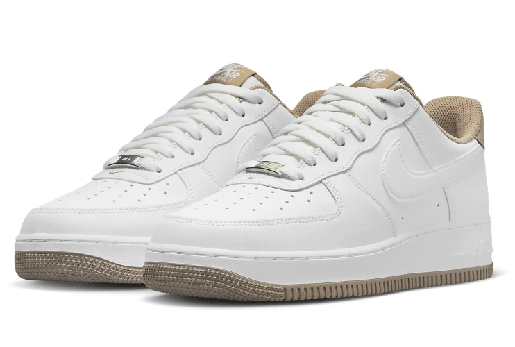 סניקרס נייק AIR FORCE 1 לבן בז'