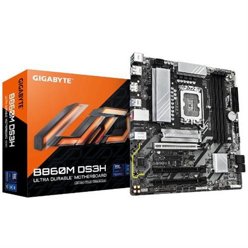 לוח אם GIGABYTE B860M DS3H 2.2 Micro-ATX DDR5 LGA1851 2.5GbE Lan