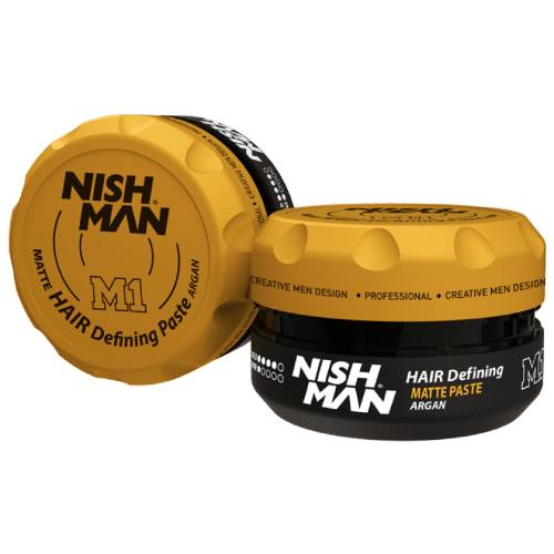 פאסט מט ארגן נישמן -Hair Defining Matte Paste Argan 100ML| M1 NISHMAN