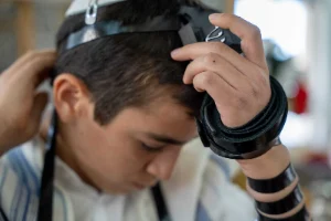 ערכת תפילין בהמה דקה ספרדי כולל רצועות עבות מכסים + שקית תפילין קטיפה במתנה!!
