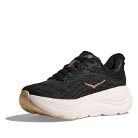 HOKA BONDI 9 נעלי ספורט לאישה בונדי 9 בצבע שחור/רוז גולד | הוקה נשים