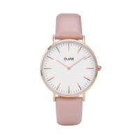 38 mm - CW0101201012 Boho Chic Leather Pink, Rose Gold Colour