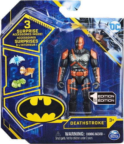 בובת פעולה Deathstroke מהסרט באטמן 10 ס"מ DC Comics