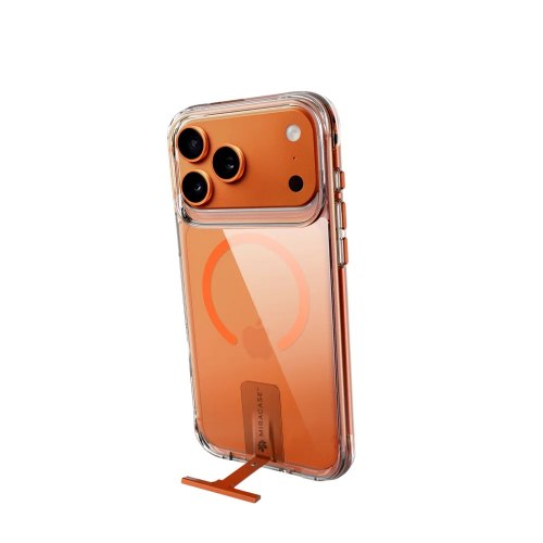 כיסוי שקוף-כתום עבור Miracase MiraKick iPhone 17 Pro
