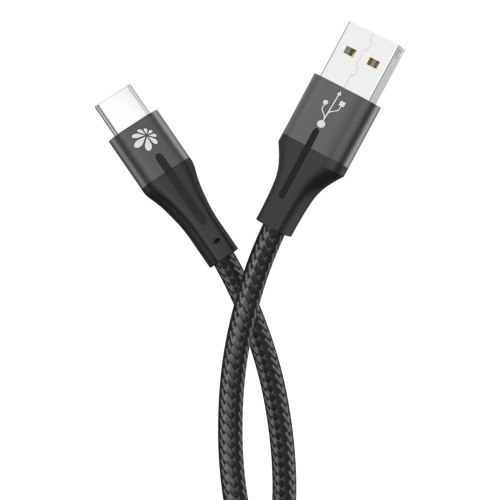 כבל שזור USB-C ל-USB באורך 1.2 מטר מירקייס Miracase