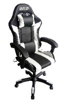 כיסא גיימינג בצבע לבן 7008RGBW מבית LEVEL UP