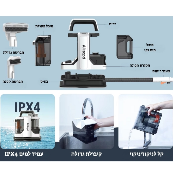 שואב-ספות-ומנקה-ריפודים-ניקוי