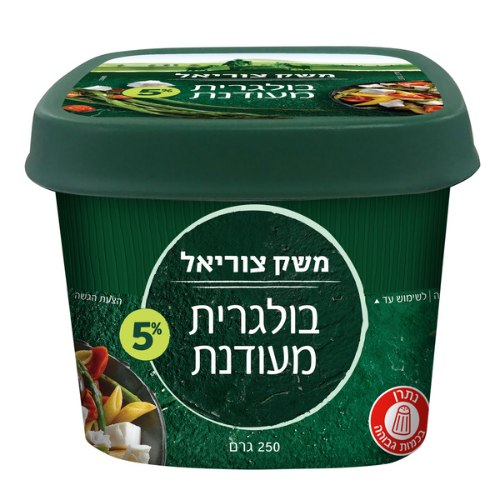 גבינה בולגרית מעודנת 5%, 250 גרם