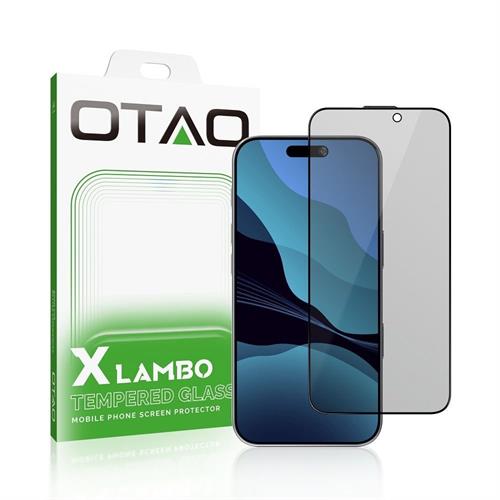 זכוכית מלאה PRIVACY לאייפון 17 פרו - חברת OTAO (הגנה מושלמת למכשיר ולפרטיות שלך)