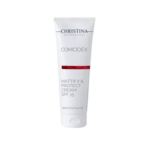 קרם יום במרקם קליל בדרגת  הגנה 15 - Christina Comodex Mattify&Protect Cream SPF 15