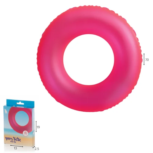גלגל ים ניאון ורוד 70 ס"מ