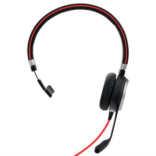 אוזניות קשת מונו חוטיות עם מיקרופון מובנה Jabra Evolve 40 MS Mono