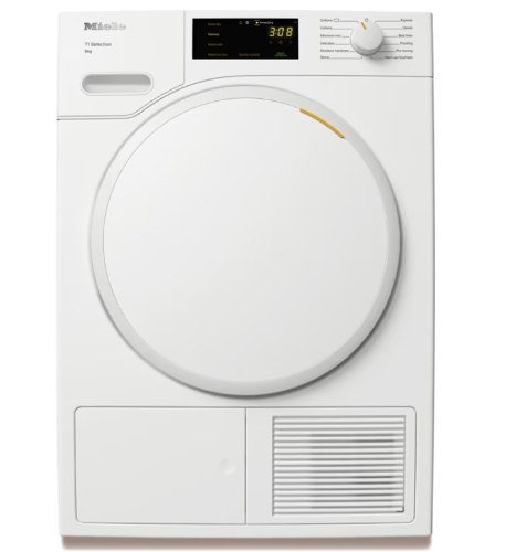 מייבש כביסה 1-8 ק"ג Miele Heat Pump TSC 223 WP - גימור לבן