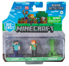 ג'אדה - מארז 3 דמויות מיינקראפט - 35689 JADA Minecraft