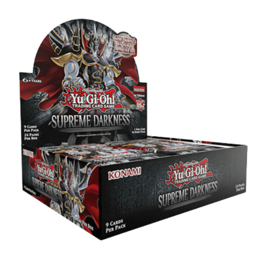 Yu-Gi-Oh! Supreme Darkness Booster Box קלפי יו-גי-הו TCG מקוריים בוסטר בוקס