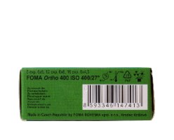 Foma Ortho 400 roll film 120 למצלמות מדיום פורמט תכולה: סרט אחד