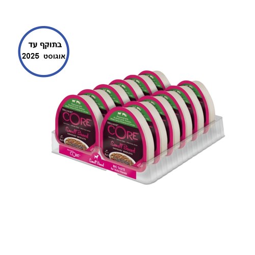 מבצע 12 יח שימורי וולנס קור לכלבים כבש וצבי 85 גר