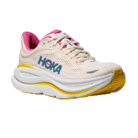HOKA BONDI WIDE 9 נעלי ספורט לנשים בונדי 9 רחבות בצבע אלבסטר/ליבנה