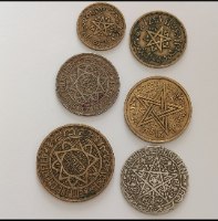 אוסף 6 מטבעות מהעולם