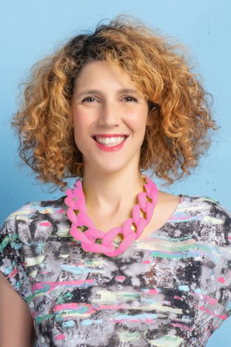 שרשרת חוליות ענקיות ורוד