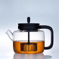מארז קנקן תה עם חולט מובנה וזוג ספלים תואמים Plus + Infuser - מארז לא מושלם