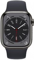 שעון חכם Apple Watch 45mm Series 8 GPS + Cellular צבע שעון Graphite Stainless Steel Case