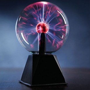 מנורת ברקים- כדור פלזמה  זרמים חשמלי גדול