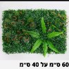 פאנל צמחים דוגמא-3 - קיר צמחיה מלאכותית במבחר סגנונות