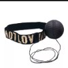 שחור - רצועת ראש אלסטית לאימון אגרוף