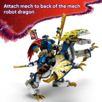 לגו נינג'גו רובוט רוכב דרקון של רוג - 71843 Lego