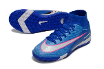 עם גרב - נעלי קטרגל ילדים Nike Air Zoom Mercurial Superfly כחול