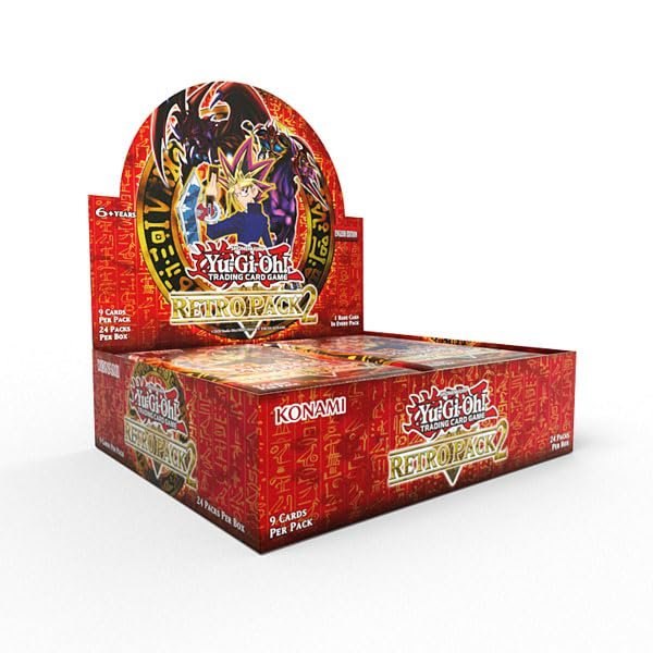 קלפי יו-גי-הו בוסטר בוקס Yu-Gi-Oh! TCG: 2025 Retro Pack 2 (RP-02) Booster Box (24 Packs)