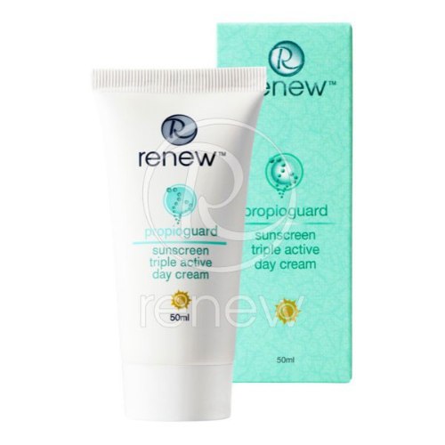 קרם יום טריפל אפקט מסנני קרינה Renew- Sunscreen Triple Active Day Cream