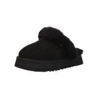 UGG Disquette suede slippers - black
