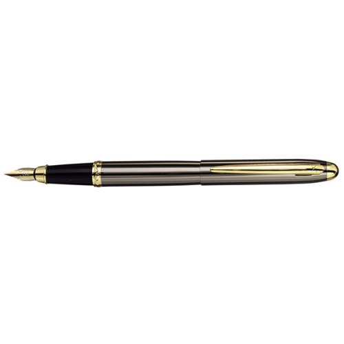 סדרת עט קלאסיק Classic טיטניום קליפס זהב נובע