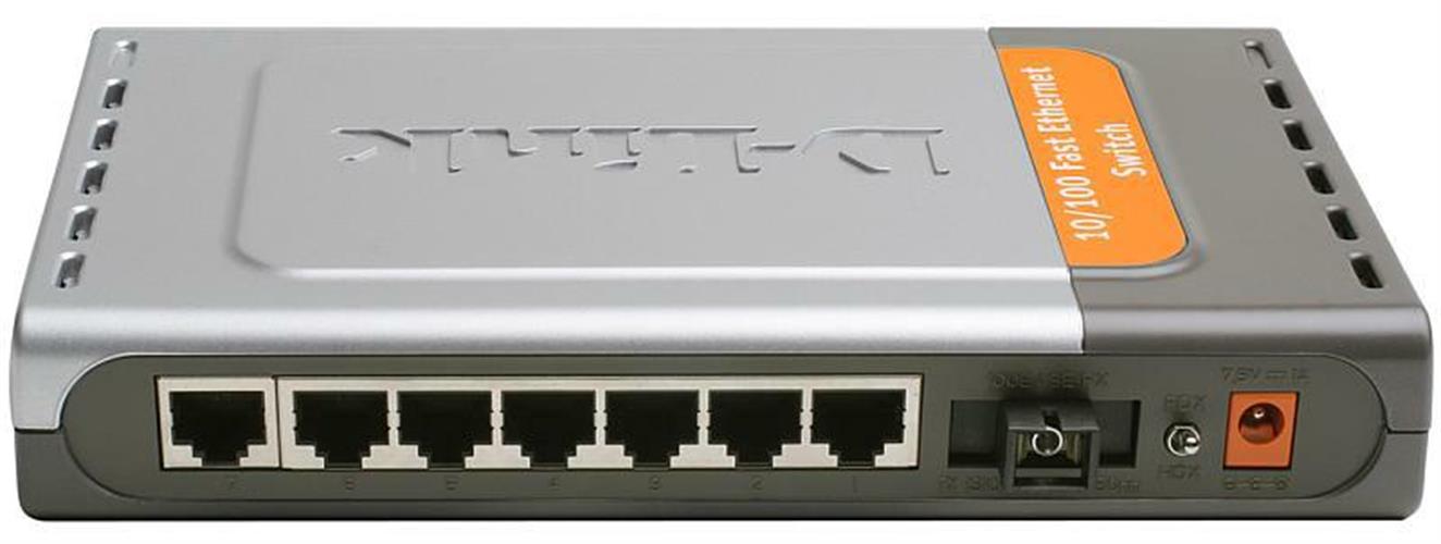 Switch 8 Port 7X 10/100 + 1X BASE-FX SC 20KM FIBER