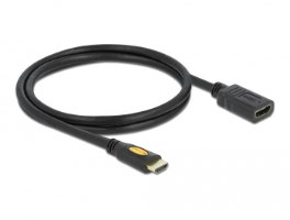 כבל מאריך Delock Extension Cable High Speed HDMI with Ethernet 1 m