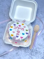 תבנית אלמנט קטן לבבות - חתום בנשיקה