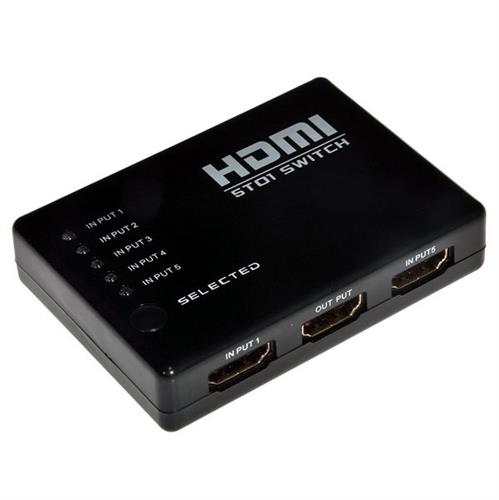 בורר HDMI Switch 1 to 3 כולל שלט