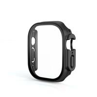 x10 כיסוי הגנה משולב מגן זכוכית לשעוני Apple Watch 7/8/9 בקוטר 41mm