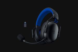 אוזניות גיימינג אלחוטיות Razer BlackShark V3 X HyperSpeed לפלייסטיישן שחור