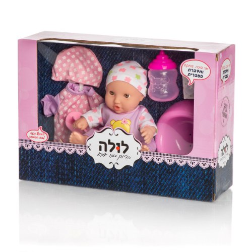 טוויני תינוקת 20 ס"מ מדברת בעברית