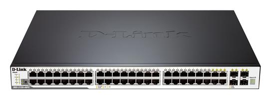 D-Link Switch 48 Port (48X PoE) 4xSFP/Giga ports + 2xPHY. Stack ports, L2/L3 Managed