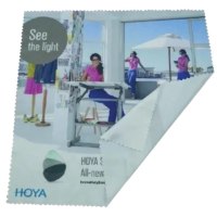 מטלית ממותגת לניקוי משקפיים