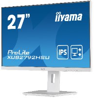 מסך מחשב IIYAMA 27" PROLITE FHD 4MS WITH SPEAKERS WHITE IPS