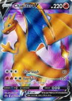 קלף פוקימון סינגל - Charizard V - SWSH050 - Full Art Promo (Sealed)